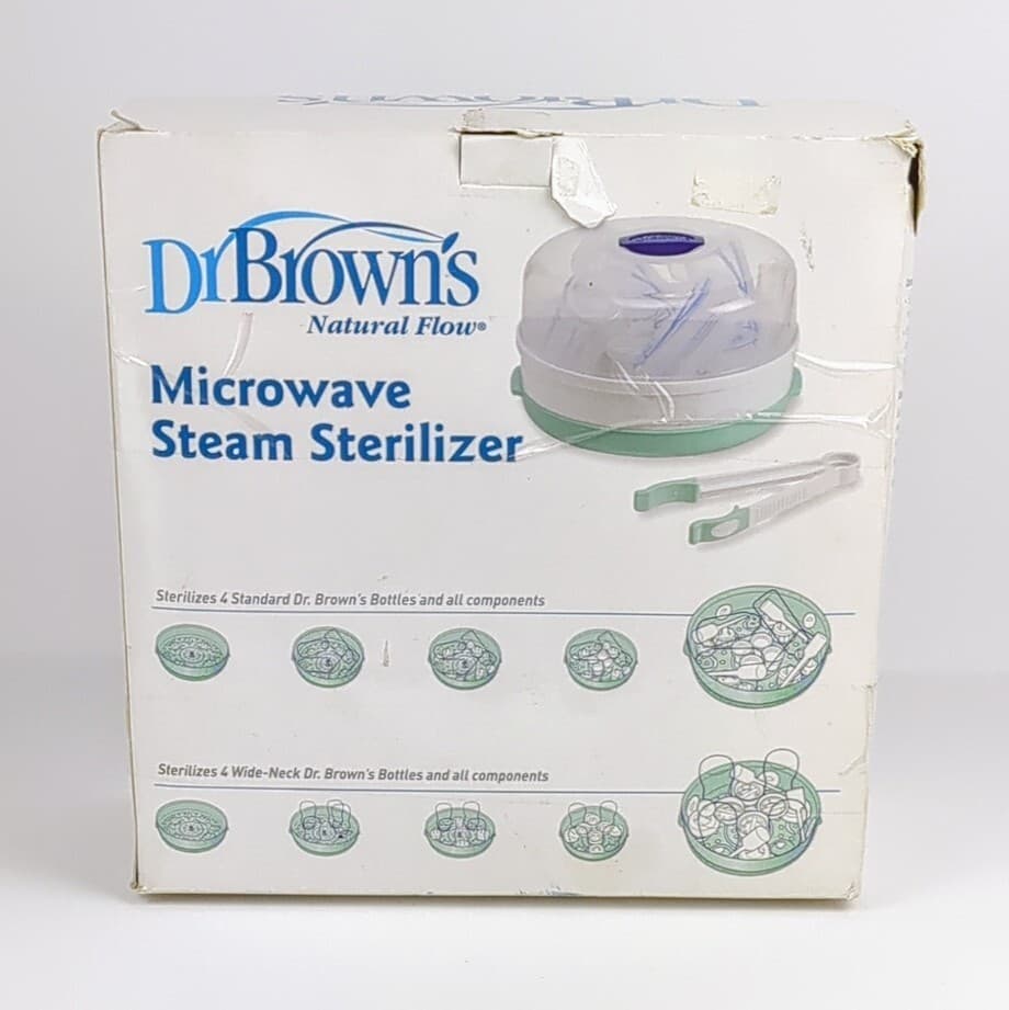 Dr. Browns Bottle Cleaner Baby Sterilizer Microwave Natural Flow Steam  5