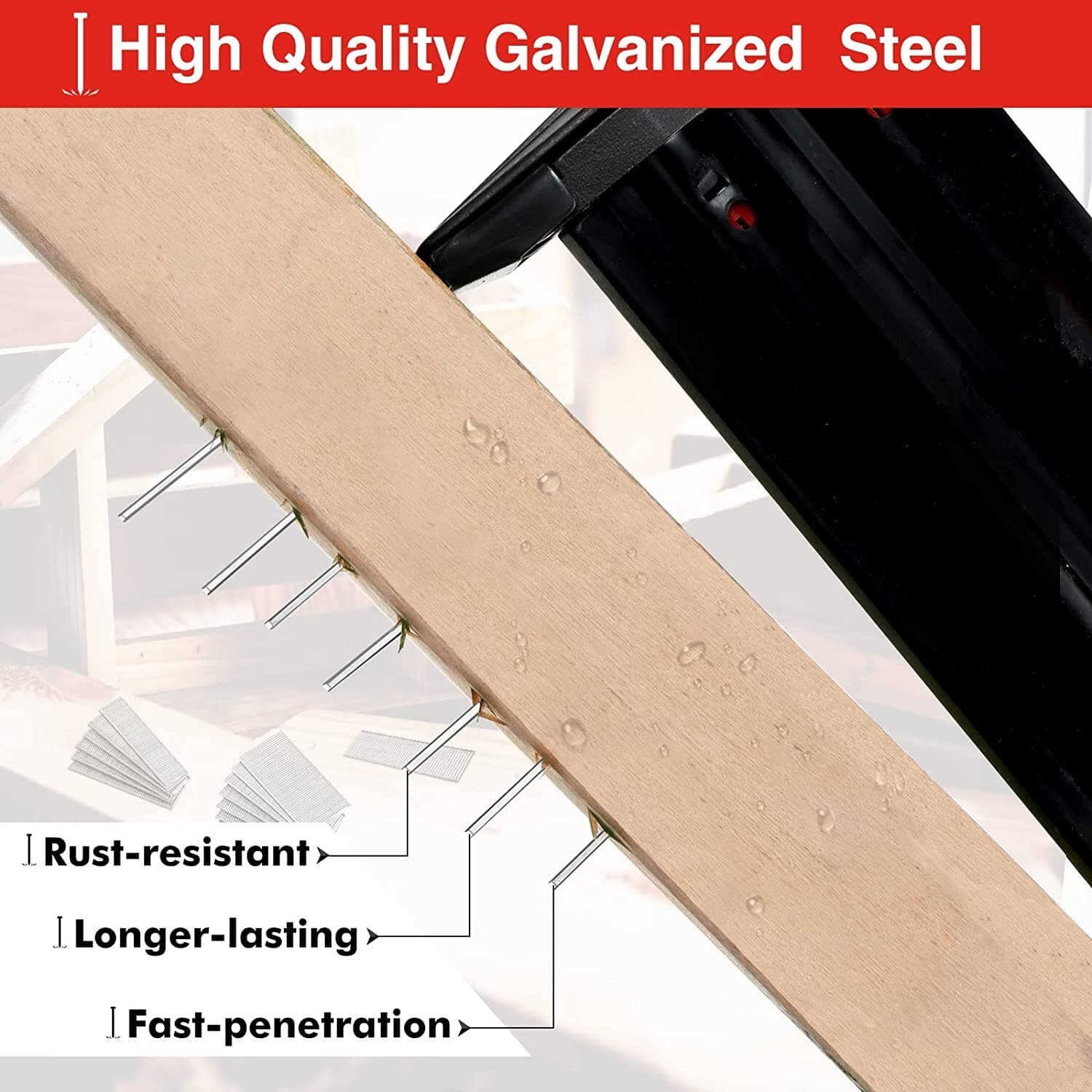 SHALL 18-gauge brads Finish Nails (T Series) 4000 pcs.from 5/8'' up to 2'' 3