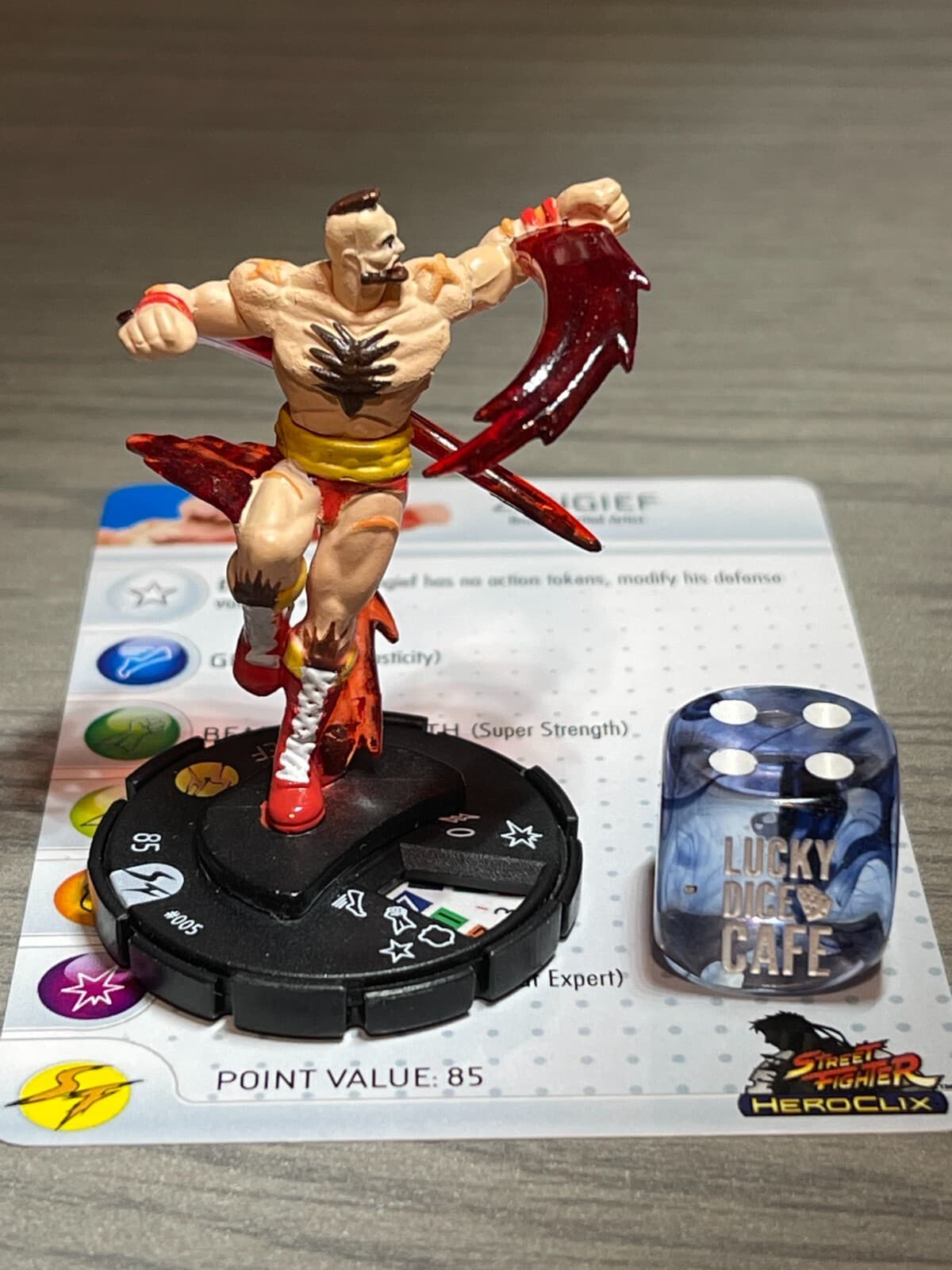Heroclix Street Fighter 005 Zangief