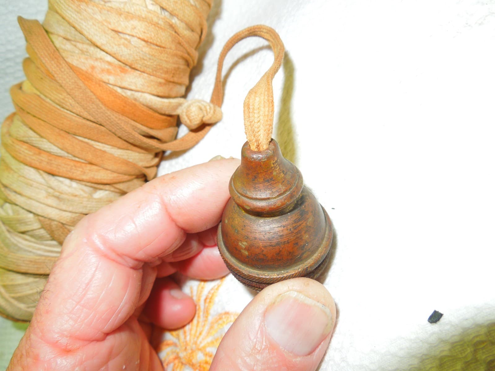 Antique Brass Plumb Bob 5