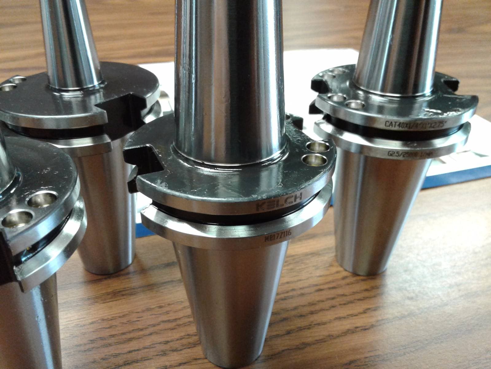 5 any inch sizes Shrink Fit CAT40 end mill holders Germany KELCH G2.5/25000RPM 2