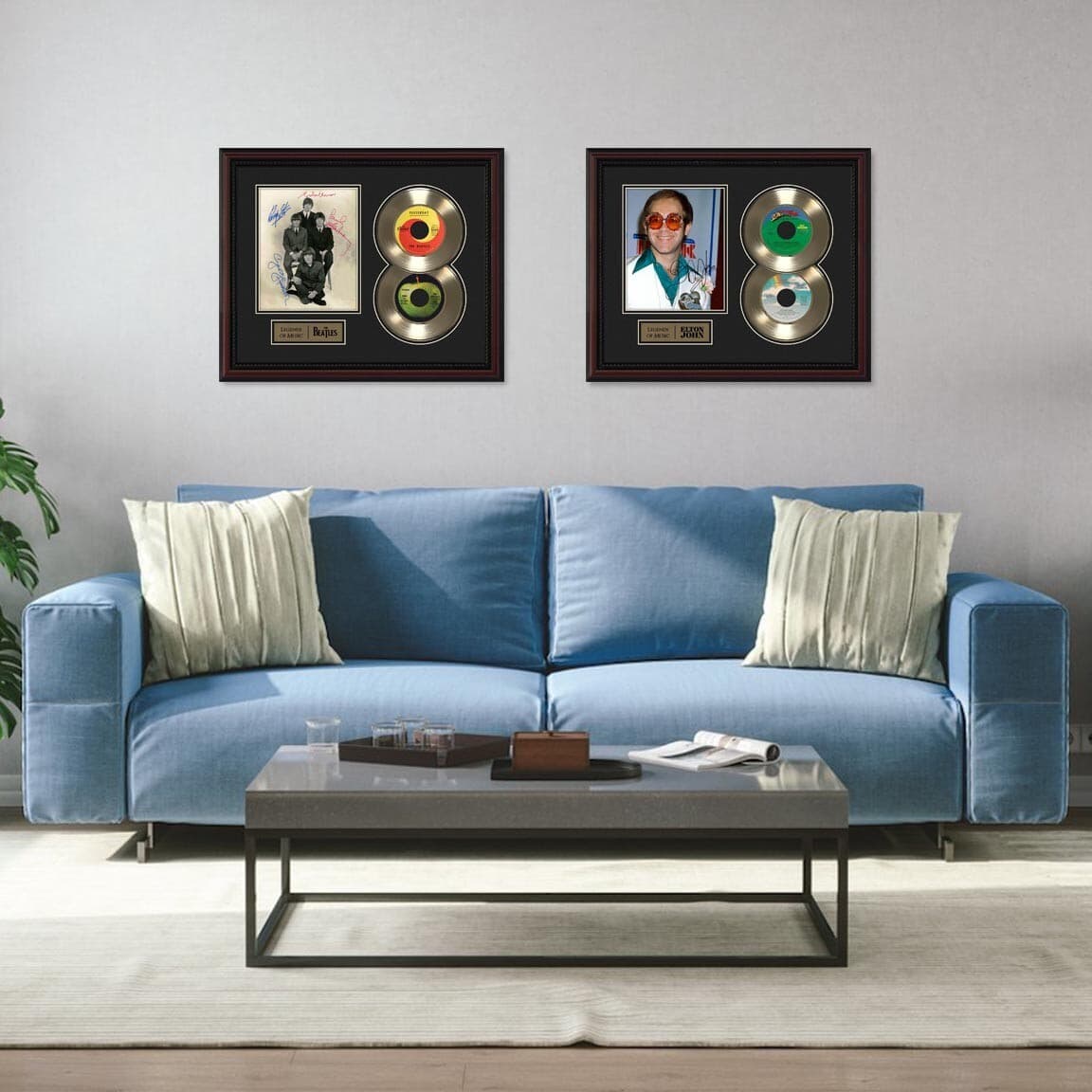 George Clinton Framed Gold or Platinum 45 Record w/ Reproduction Signatures 4