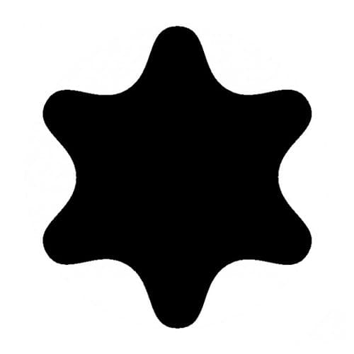 Grey Pneumatic 1145T  3/8" Drive x T45 Internal Torx Impact Socket 3