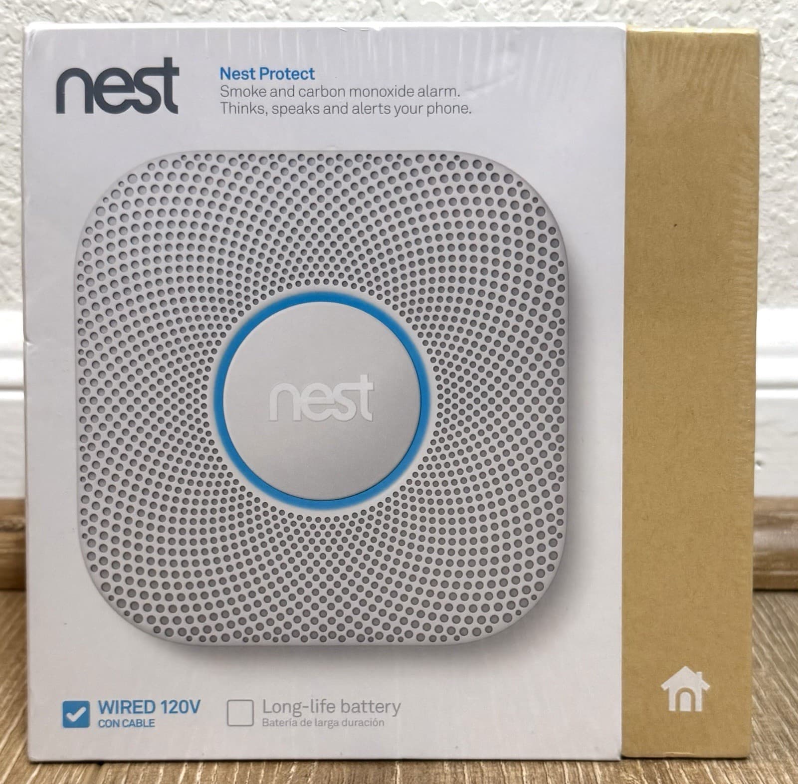 Google Nest Protect Carbon Monoxide Smoke Detector-S3003LWES-wired Expires 2028