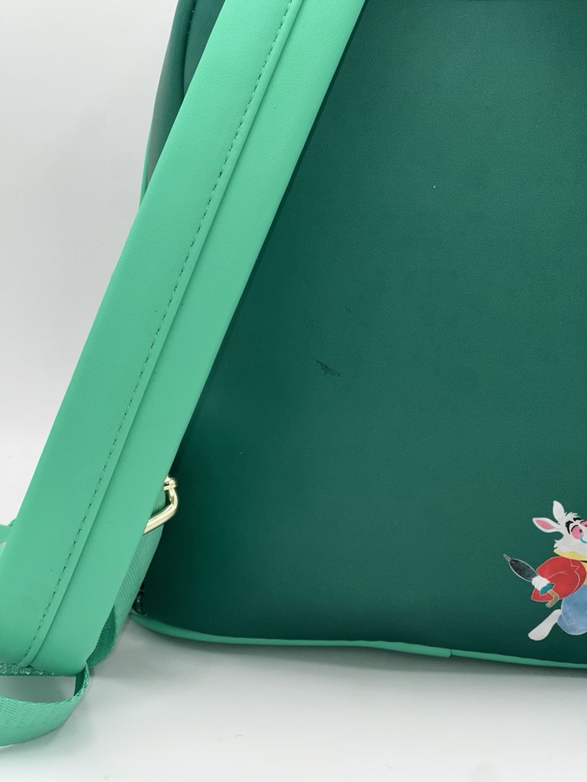 Loungefly Disney Alice in Wonderland on Mushroom Mini Backpack NWT 4