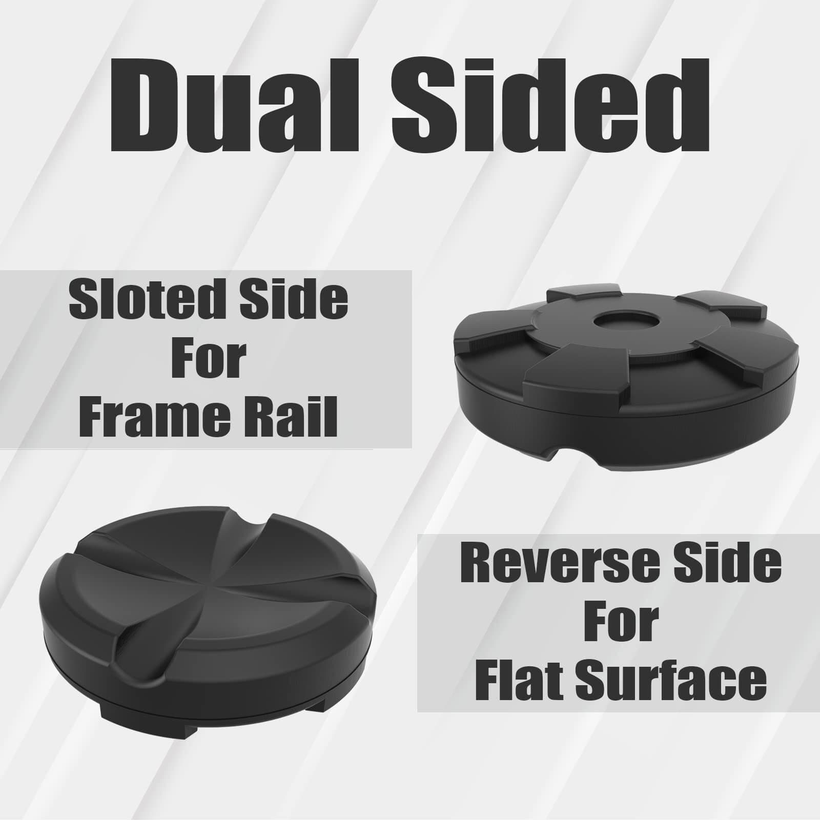 	BIG RED Torin Floor Jack Rubber Pad Universal Large Jack Adapter Black	 2