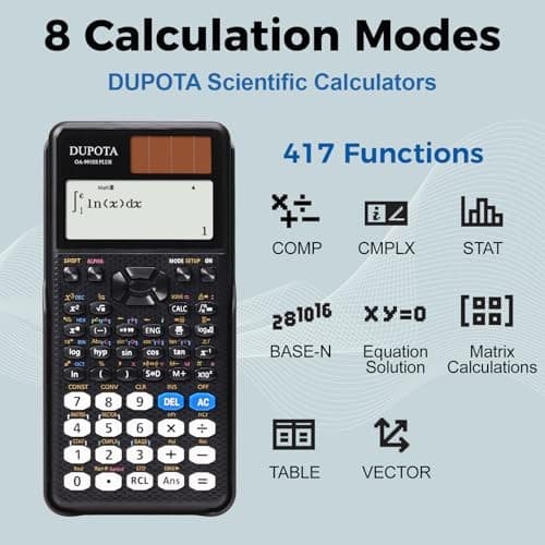 OA-991ES Plus Scientific Calculator with Natural Formula 991ES PLUS 3