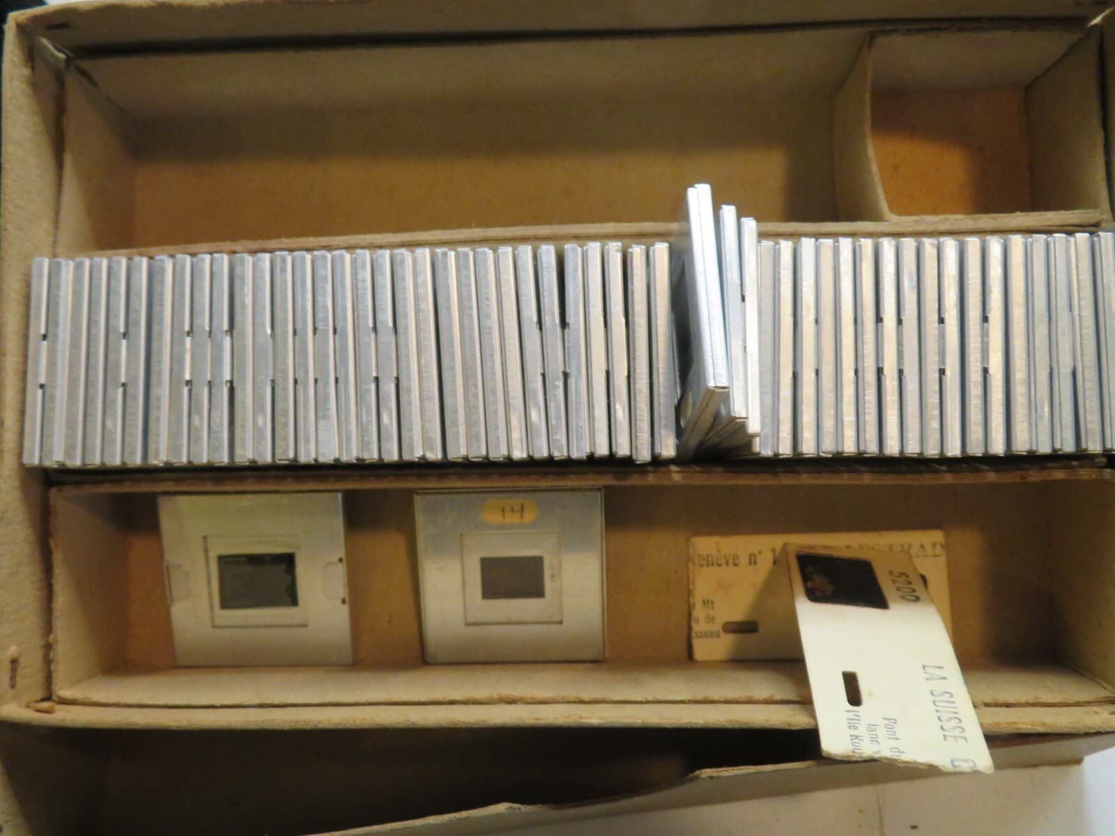 Genuine MINOX LOT Slide Mounts - Metal/Glass - FULL & EMPTY SLICER VIEWER  ETC 3