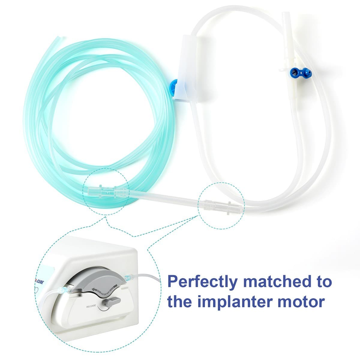 COXO Dental LED Implant Motor Surgical System/ Irrigation Tubes fits for W H 4