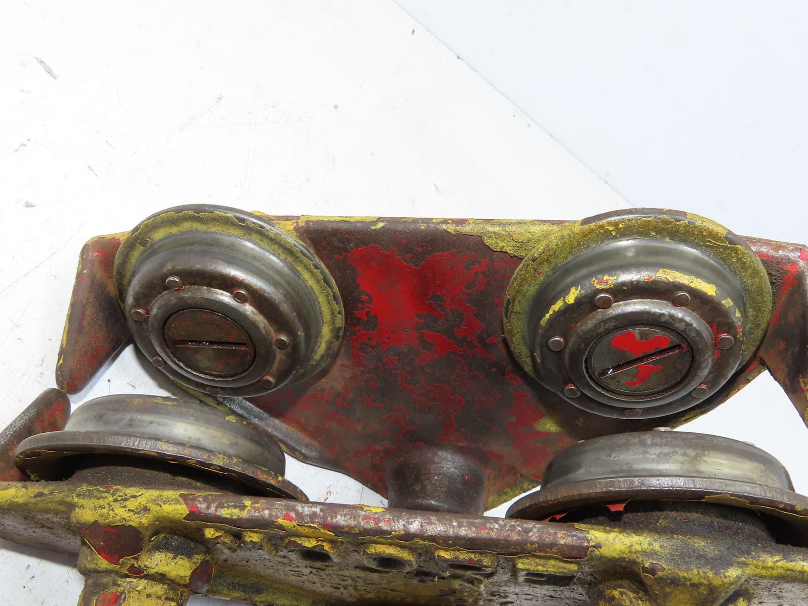 CM Moore Ball Bearing Hoist Beam Trolley 1/4 Ton Capacity 3