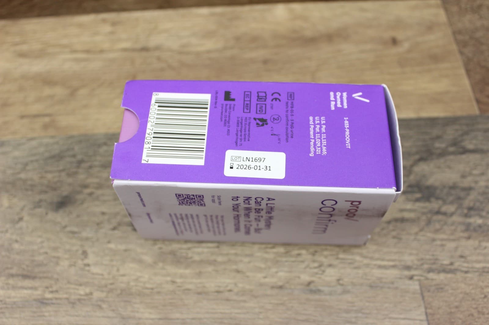 Proov Confirm Check For Successful Ovulation - 5 PdG Tests One Cycle EXP 01/2026 2