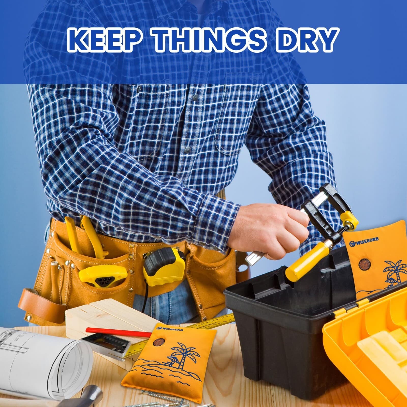 500g Rechargeable Gun Safe Dehumidifier Color Indicating Desiccant Pack（orange） 6