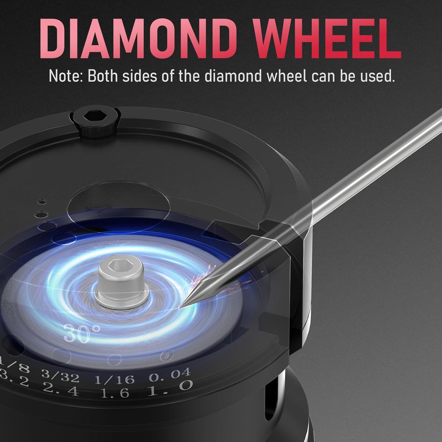 Tungsten Electrode Sharpener Grinder For TIG welding, Handheld Electric, 110V TI 6