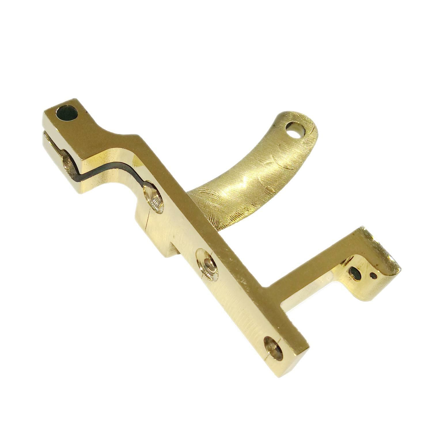 1PC SHORTY BRASS TATTOO MACHINE FRAME US 8-32 THREAD FOR 25MM COIL FREE 1MM YOKE 4