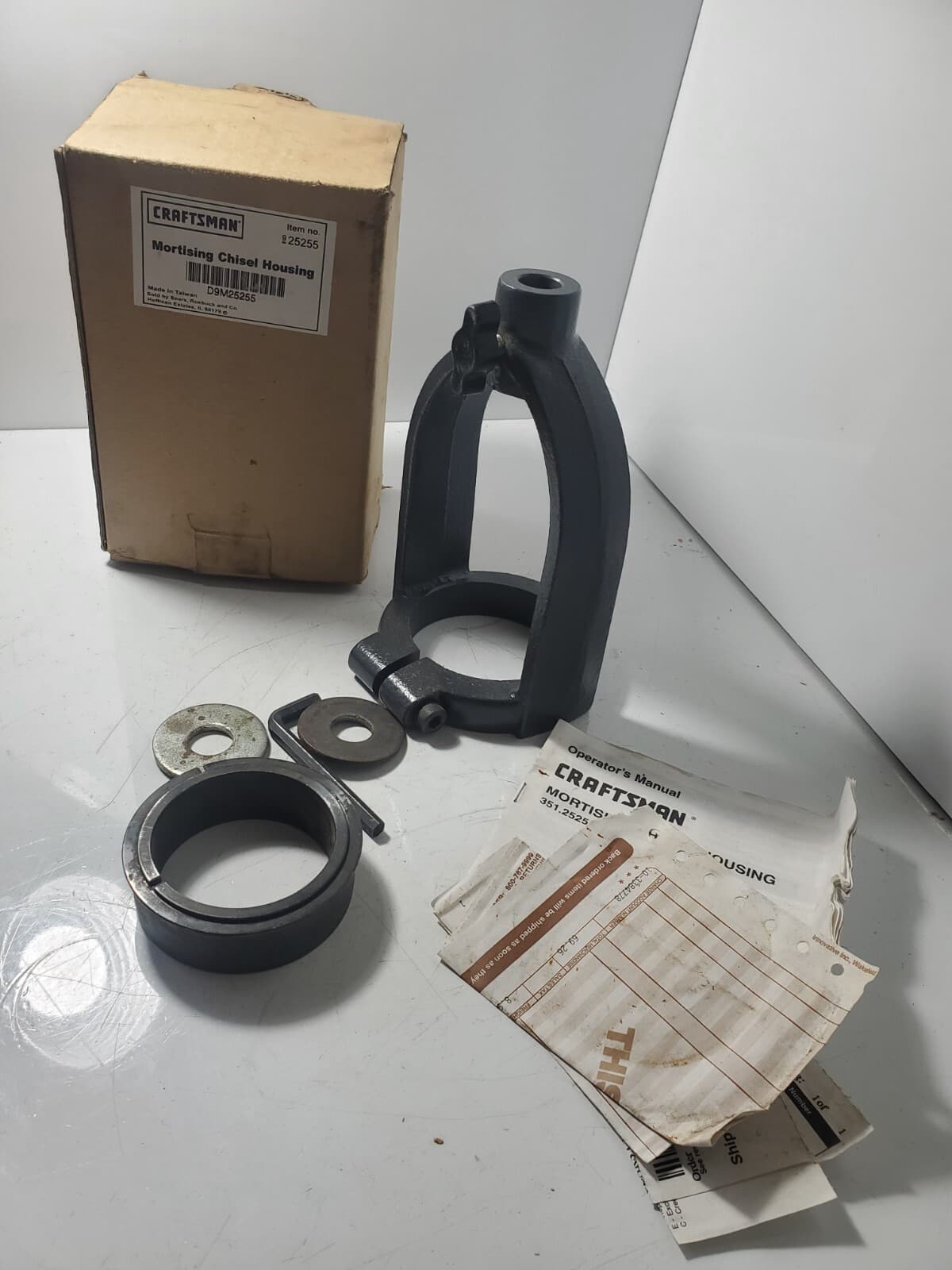 Craftsman Mortising Chisel Housing Item No. 9-25255 D9M25255 NOS