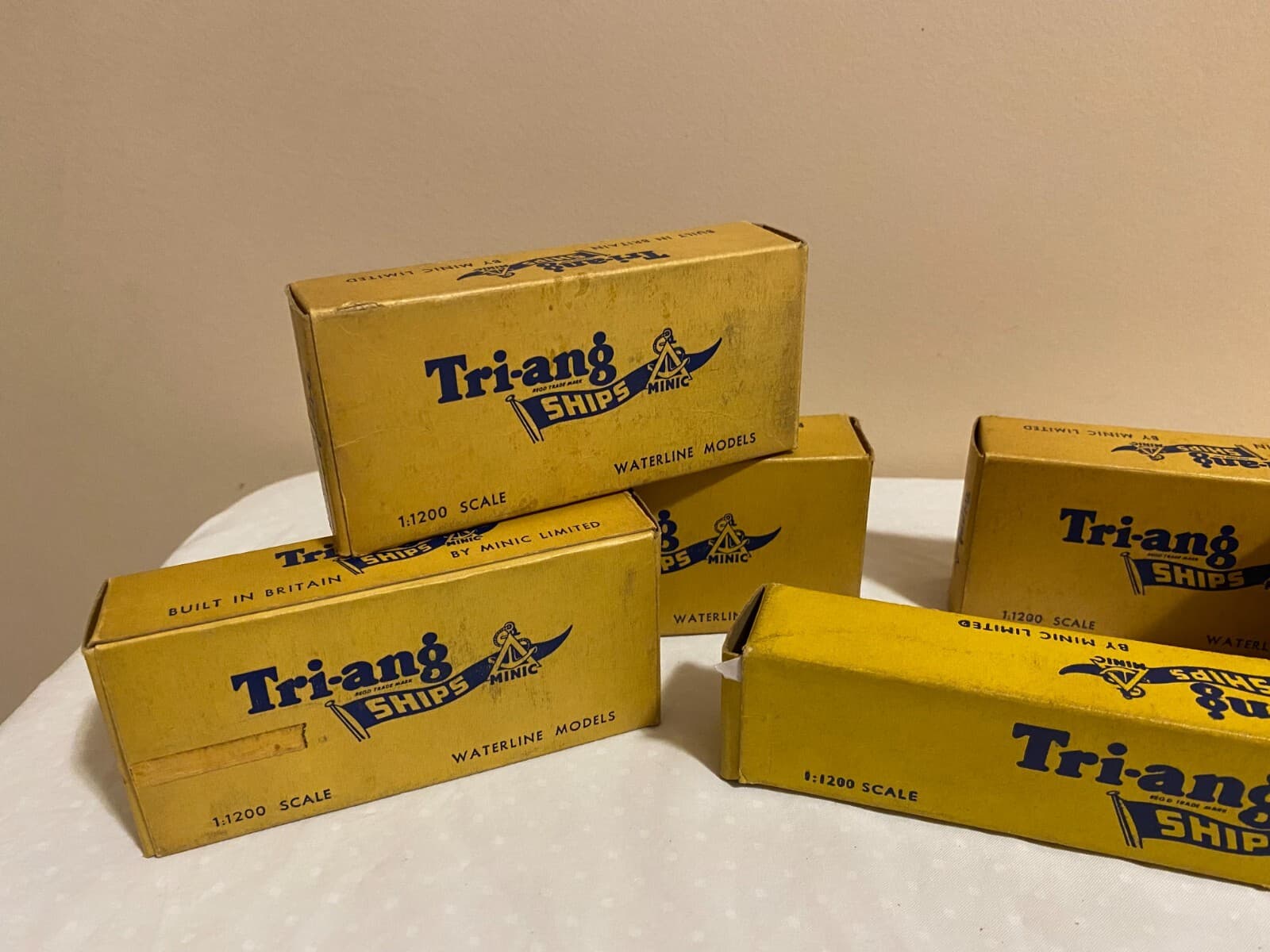 Tri-ang Ships Minic Waterline Models Dock and Harbor Piers Z-37 6