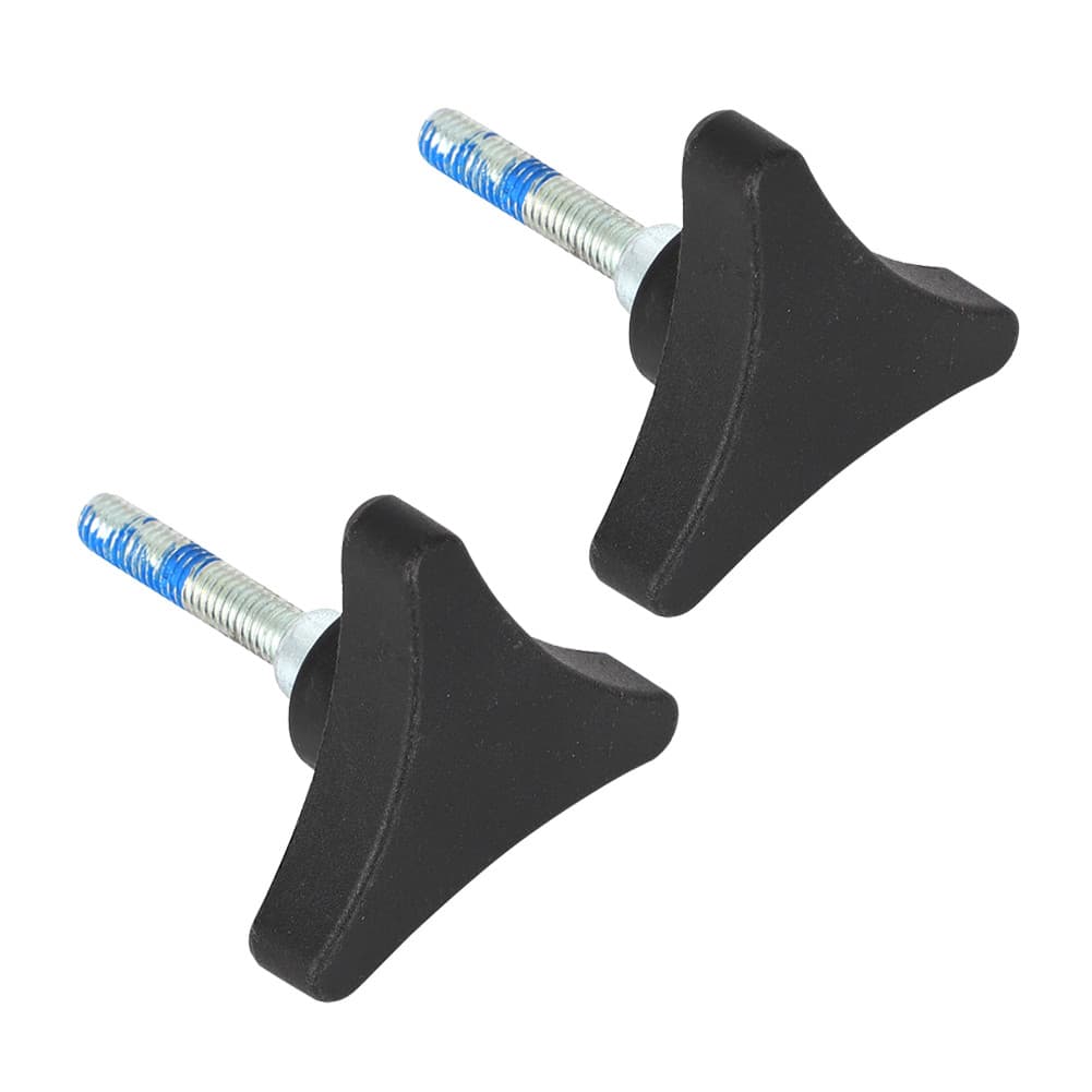 For Rolling Walker Rollator Knobs for Wheel Assembly 2PACK Knob Repair Kit Black 2