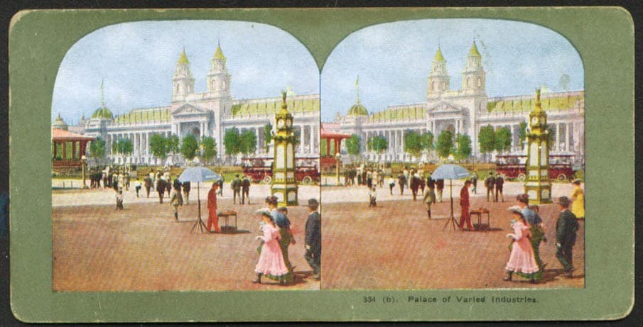 Varied Industries St Louis World's Fair stereoview 1904