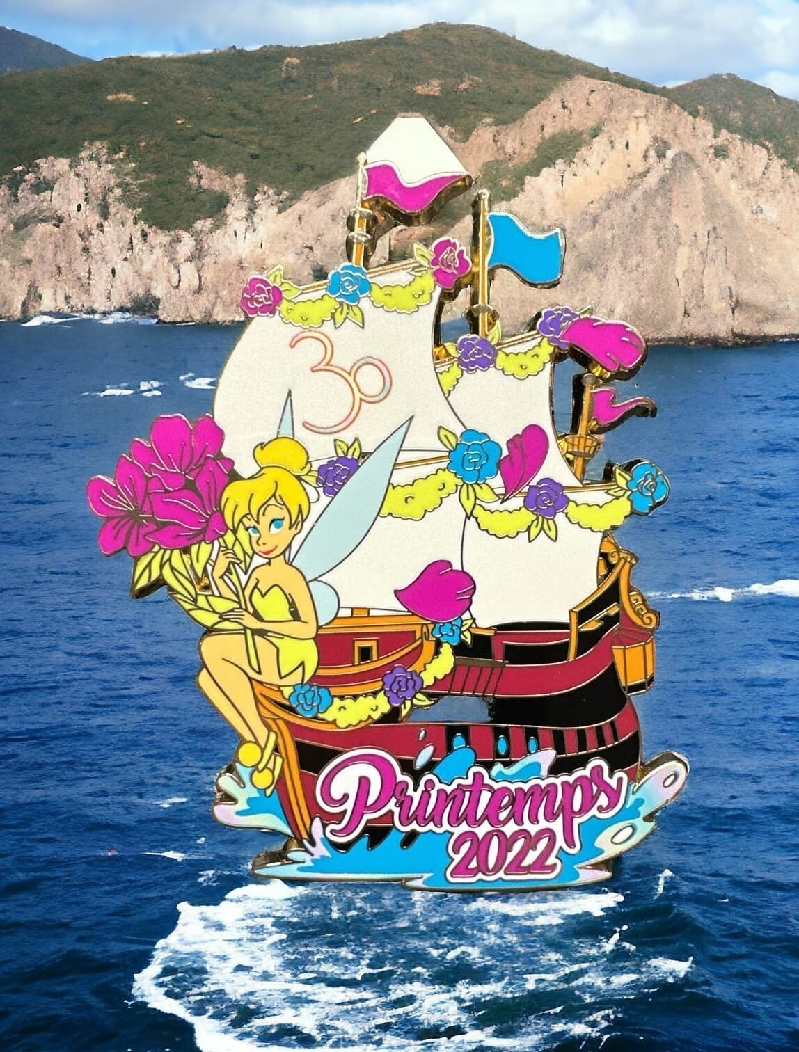 Disneyland Paris - Printemps (Spring) 2022 Pin - Tinker Bell (Peter Pan) 2