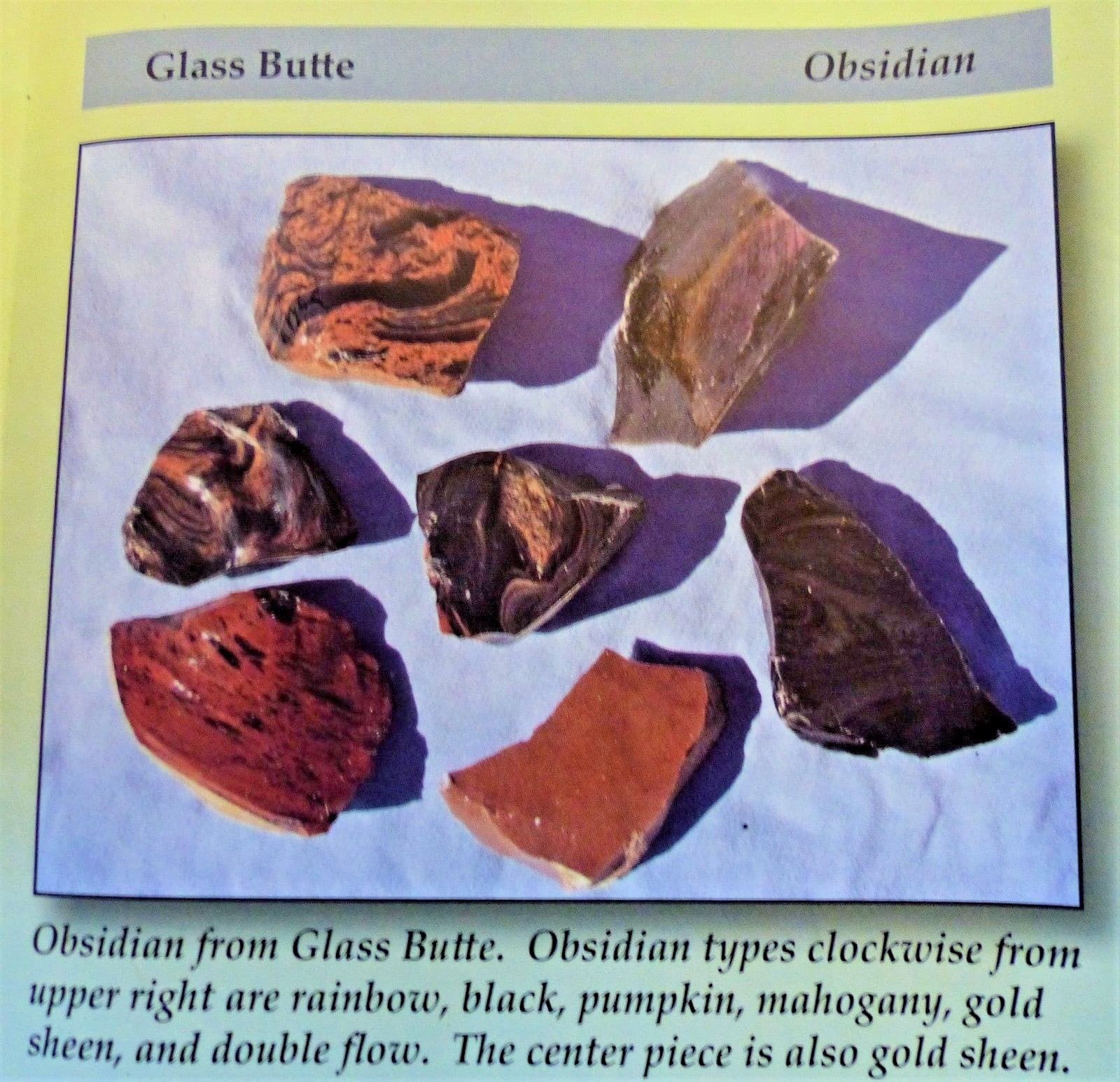 Central Oregon Rockhounding Map 2