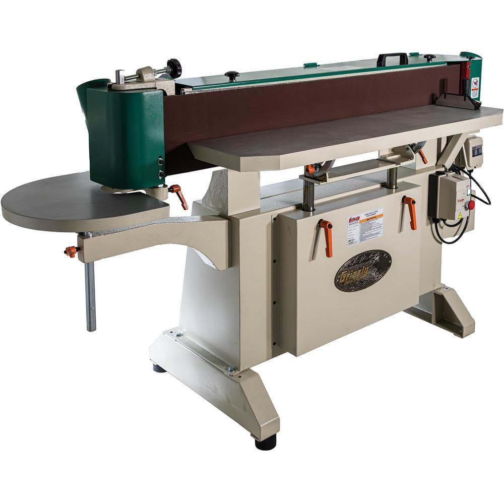Grizzly G9985 9" x 138-1/2" 3-Phase Industrial Oscillating Edge Sander 2