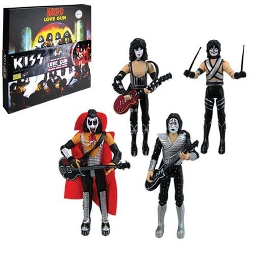 Kiss love gun action figures sdcc entertainment earth convention exclusive 2