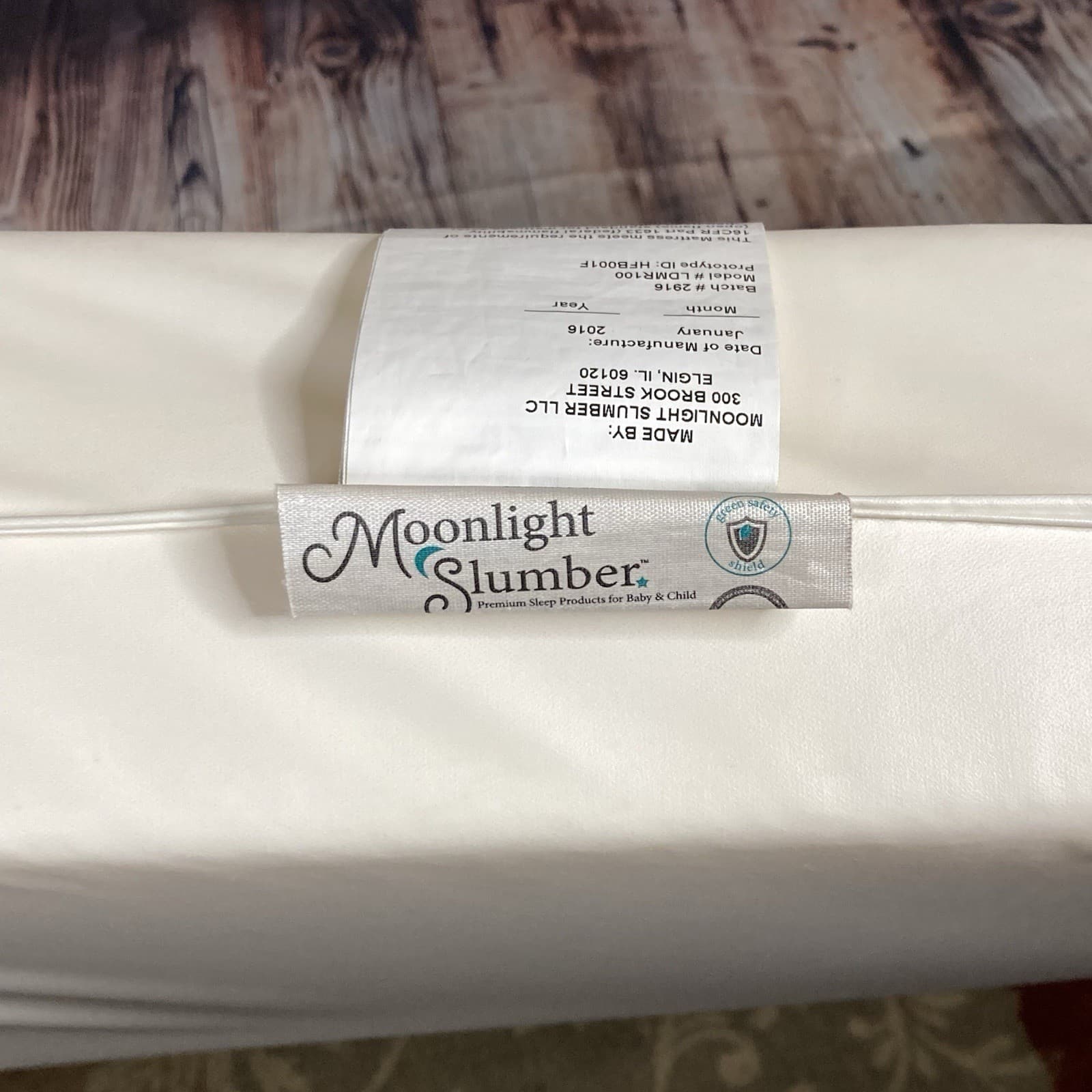 Moonlight Slumber Little Dreamer Crib Mattress Firm Dual Sided Toddler Bed 3