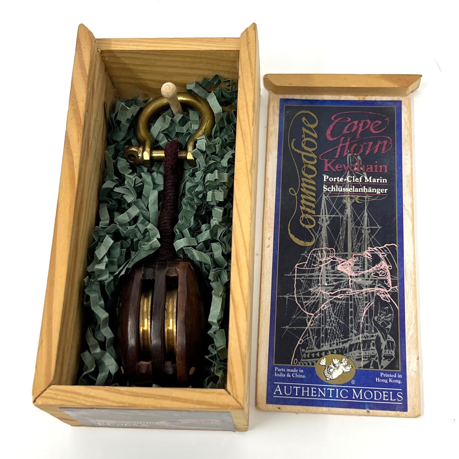 Authentic Models Commodore Cape Horn Blocks Keychain KC065A