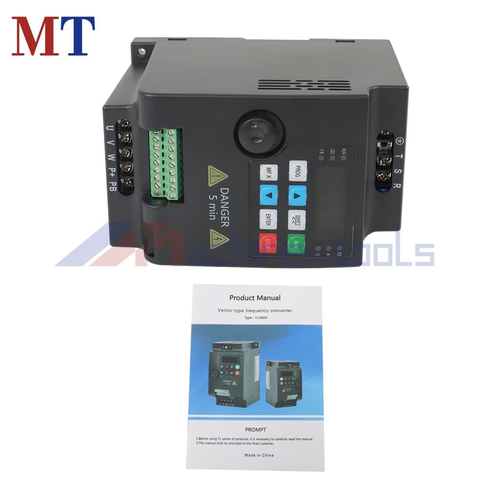 High Quality 2.2 KW VFD 220V 3 HP 1 To 3 Phase Variable Frequency Drive Inverter 3