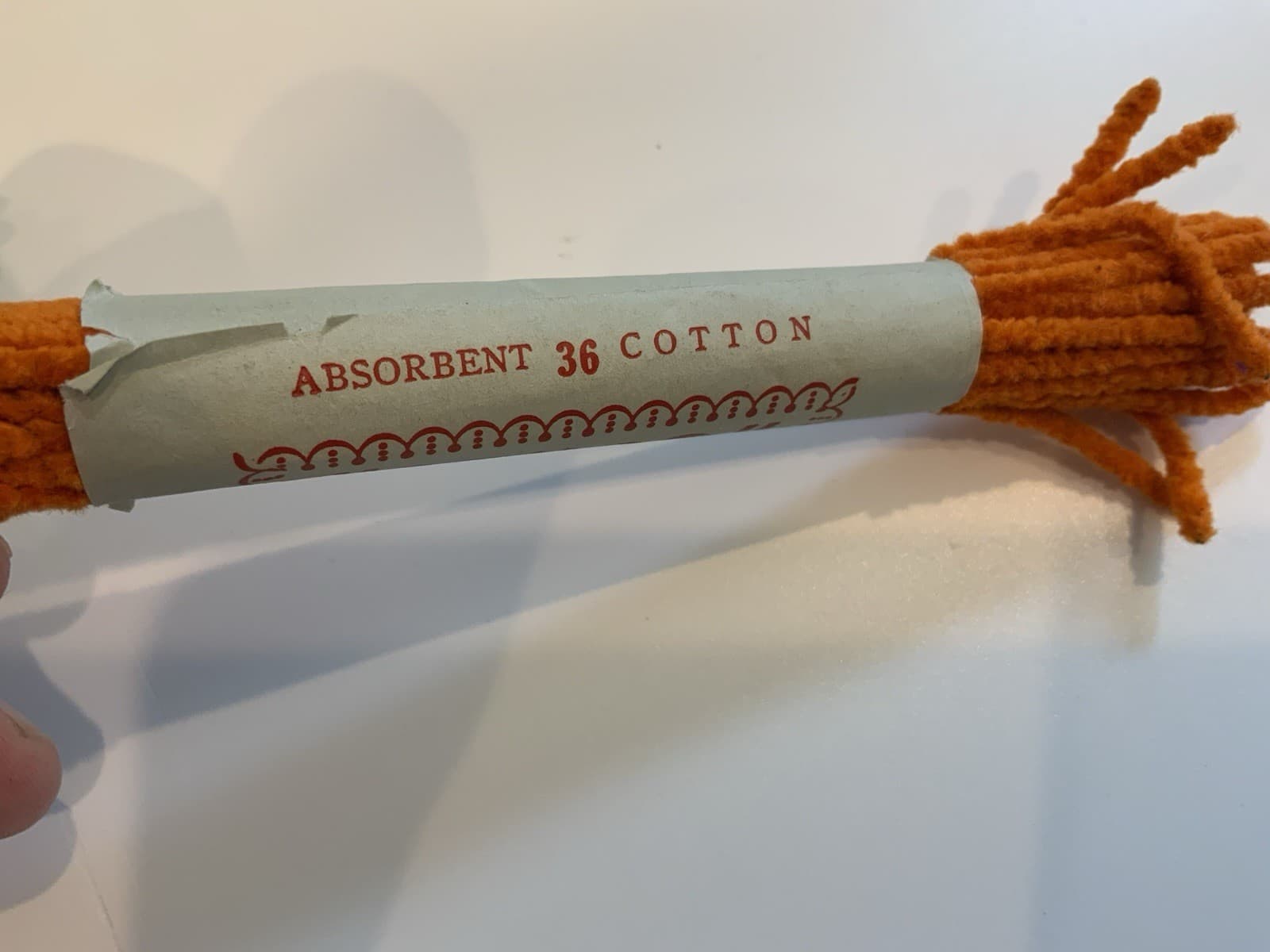 Bryco Pipe Cleaners 5 Packs of 36 Absorbent Cotton Cleaners + Xtra 6” Unused VTG 3