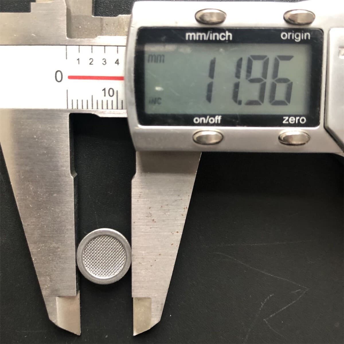 10pcs 304 Stainless Steel Filter Disc 12mm Dia 80 Mesh Cover-Edge Mesh Screen 2