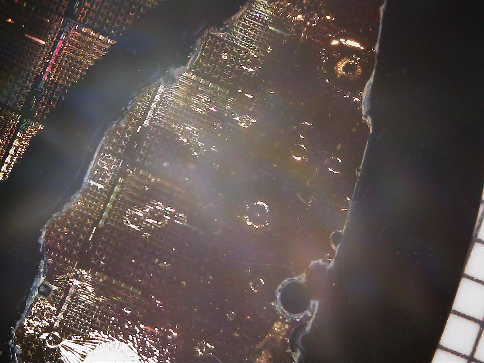 4" Golden Test Silicon Wafer Unique Extremely Rare  RF NAND Vintage CPU Chip 5