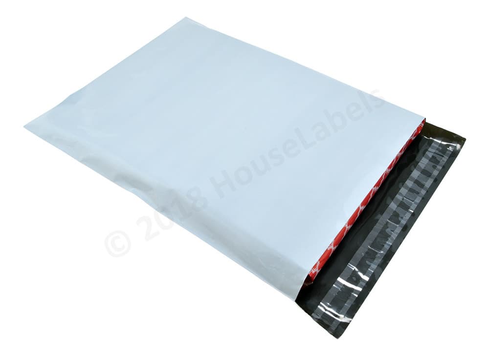 10x13 - #4 POLY MAILERS - (100) Bags - Houselabels - 2.35 MIL Shipping Envelopes 5