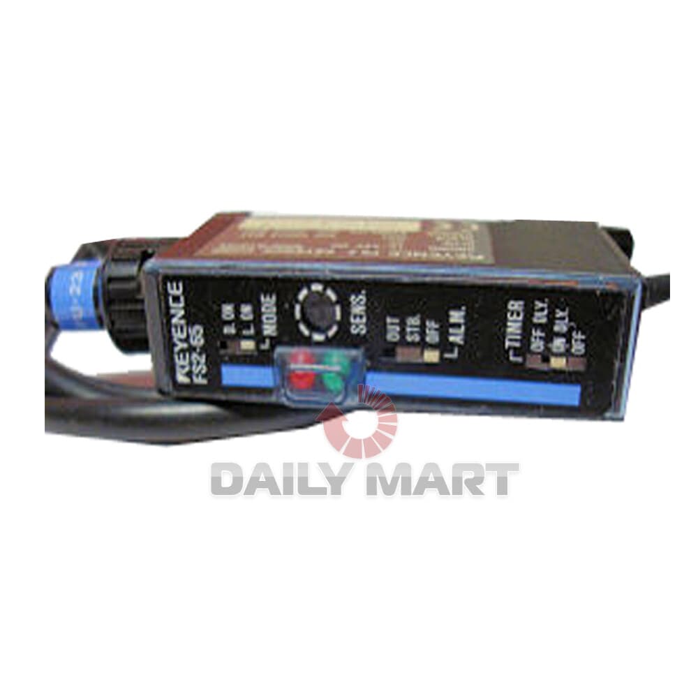 New In Box KEYENCE FS2-65 Fiber Optic Sensor 2