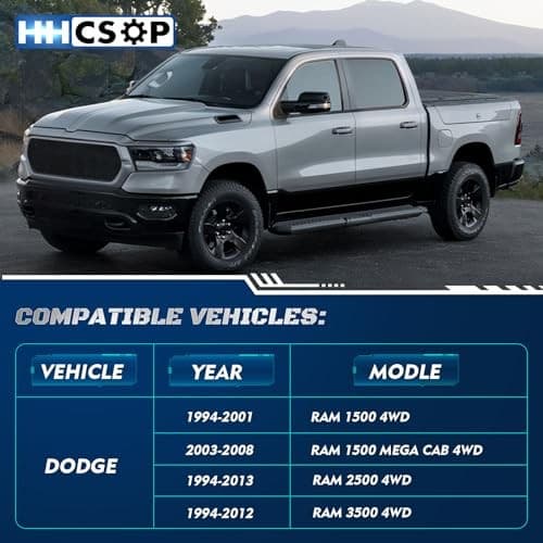  2.5" Front Leveling Lift Kit Compatible with 1994-2001 Dodge Ram 1500 2.5 Inch 3
