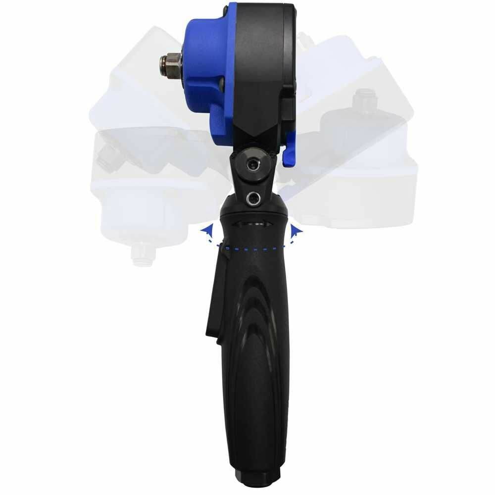 Astro Pneumatic 1833 3/8'' Nano Flex-Head Angle Impact Wrench-400ft/lb 2x