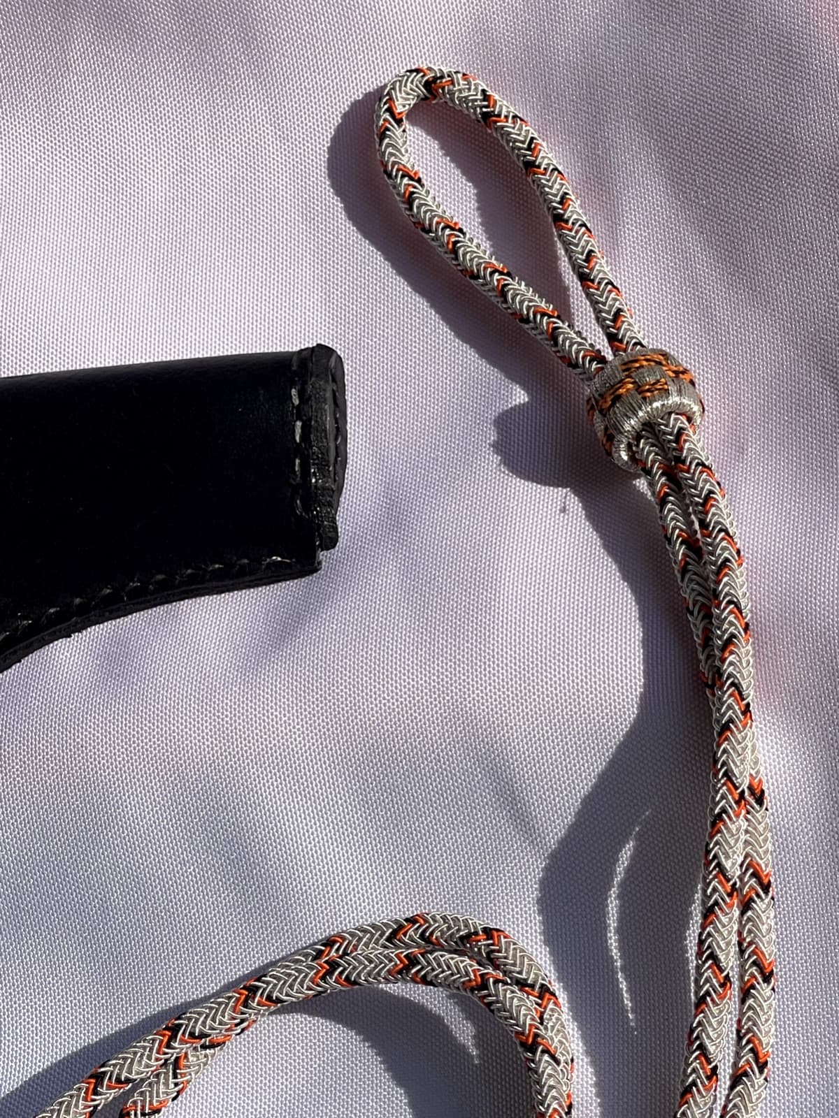 Russian imperial OFFICER nagant holster+Silver lanyard SET of 2 items 1897-1917 2