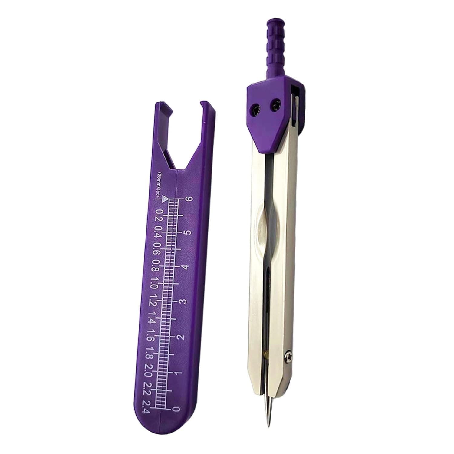 Purple EKG Calipers Measuring Tool, ECG Calipers Measuring Tool, Caliper Divider 5