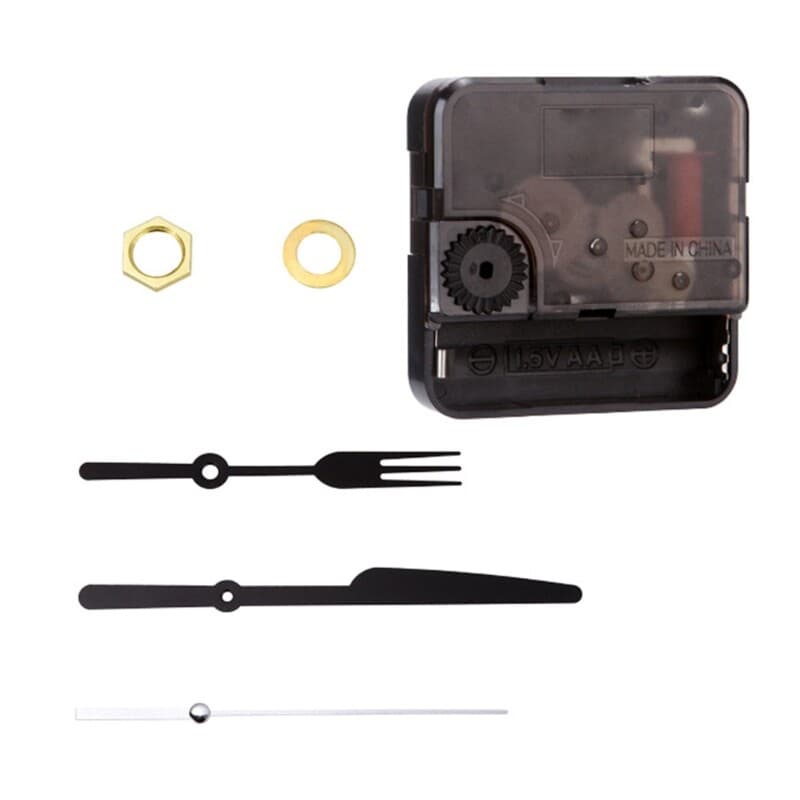 Quiet Quartzs Clock Mechanism Kits with Hands for DIY Clock Repair Replacement