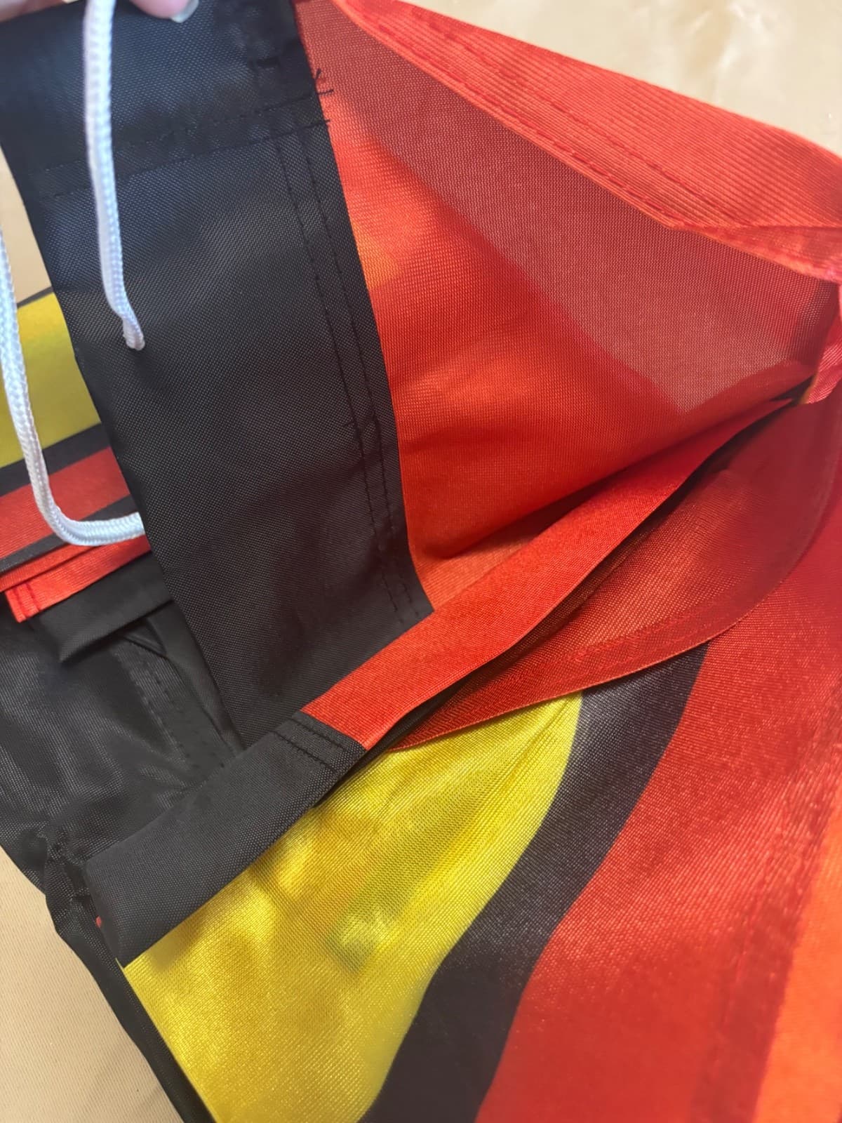 ABIERTO Open Windless Business Flag 3x11.5' Feather Banner Sign - (Open Box) 5