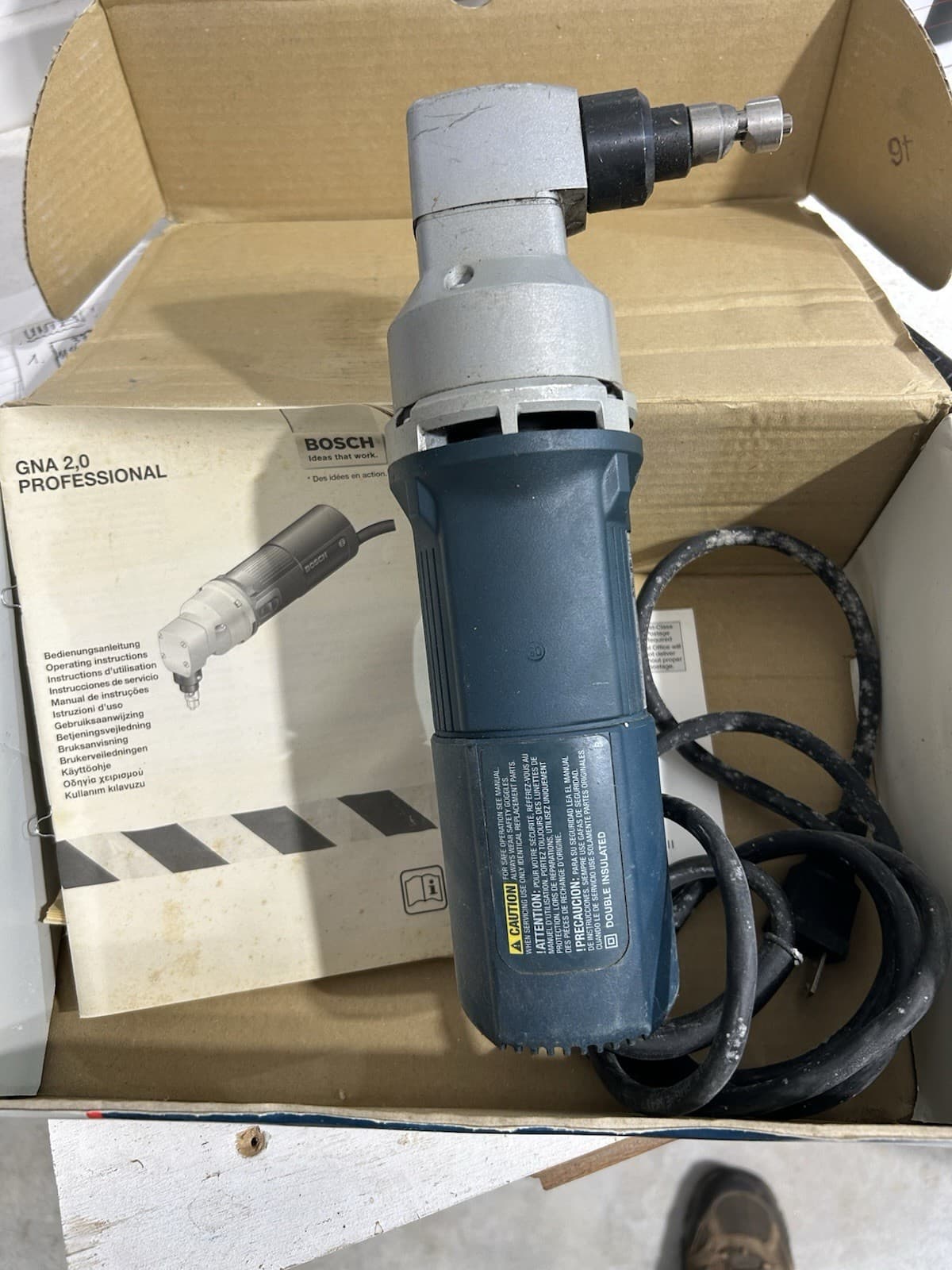 Bosch Nibbler 1530 14-16ga Corded Electric Power Tool 3