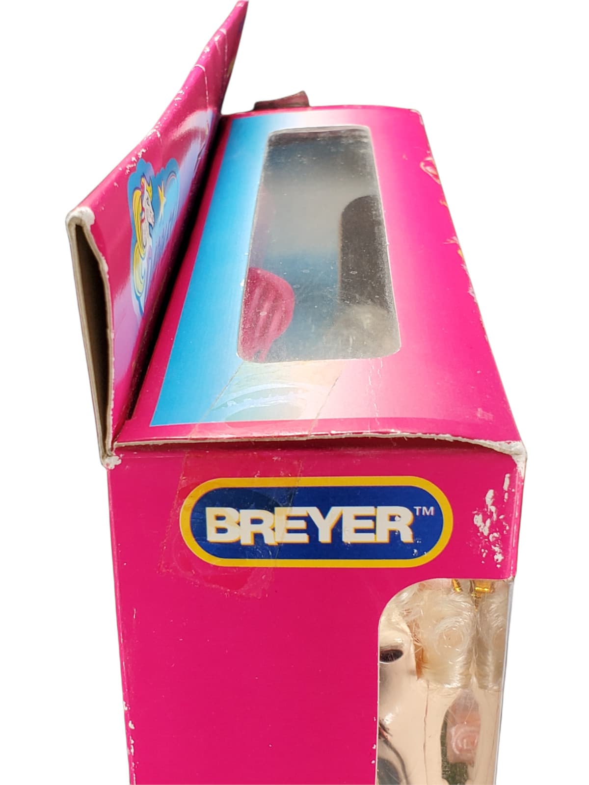 Vintage 1996 Breyer Dapples Chelsea # 96102 Horse BIN W/ Pink Comb 4