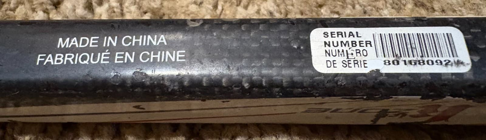 Reebok 7K Composite regular 85 Flex 52 3/4” Senior Hockey Stick Grip Shaft 6