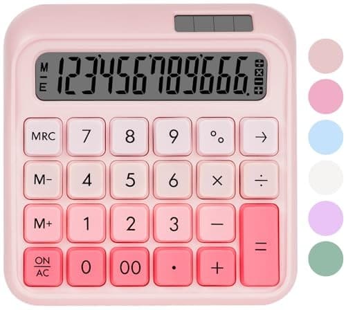 Mechanical Switch Calculator, Desktop Calculators Calculators Big Buttons, Pink 2