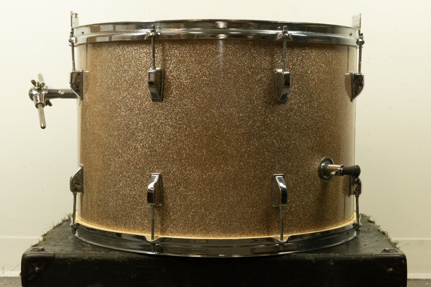 Vintage Kent 14x22 Champagne Sparkle Bass Drum 3