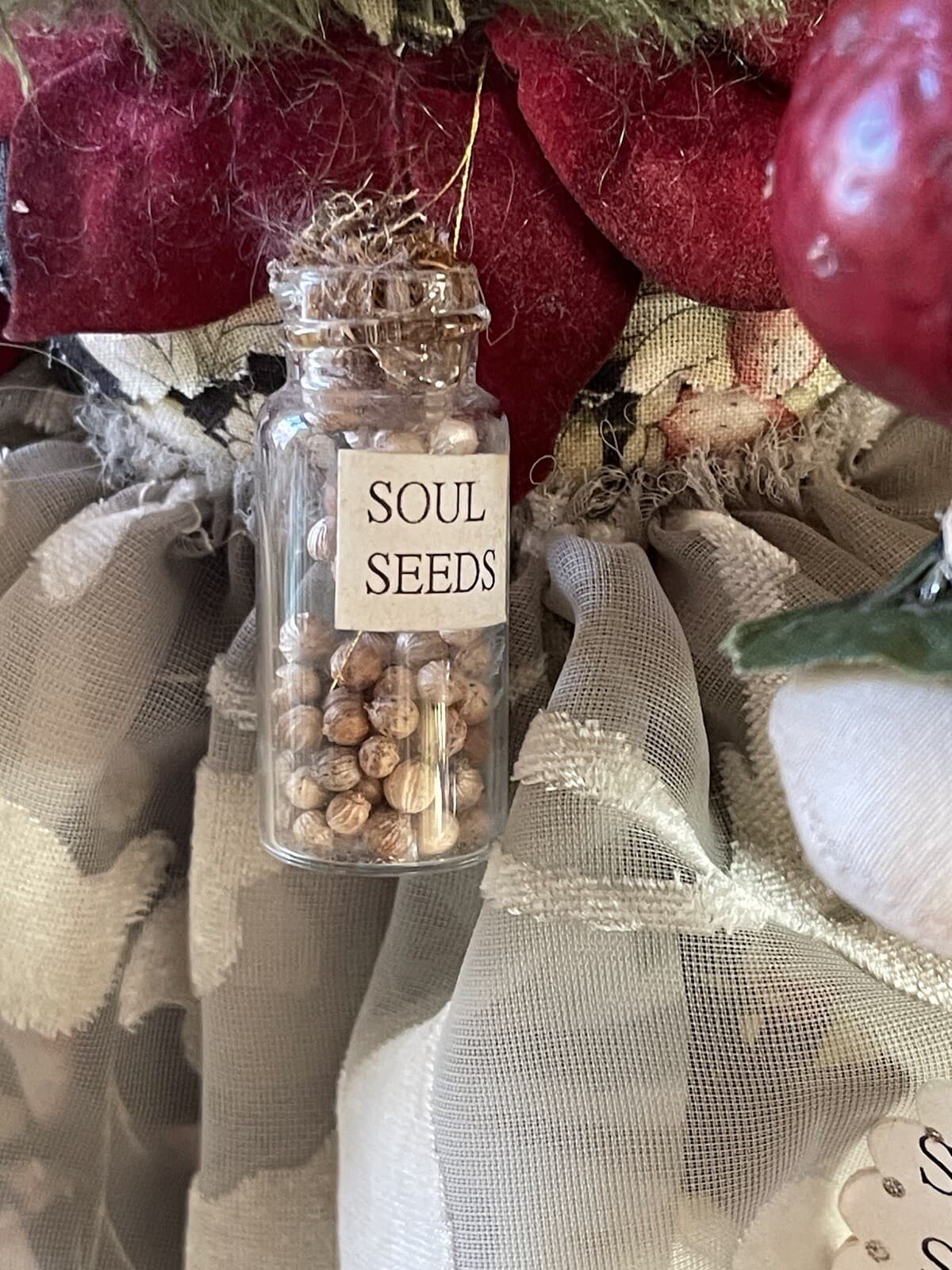 Coleen Sohn Hope Faerie Strawberry Kitchen Fairy Witch Handmade Signed 3