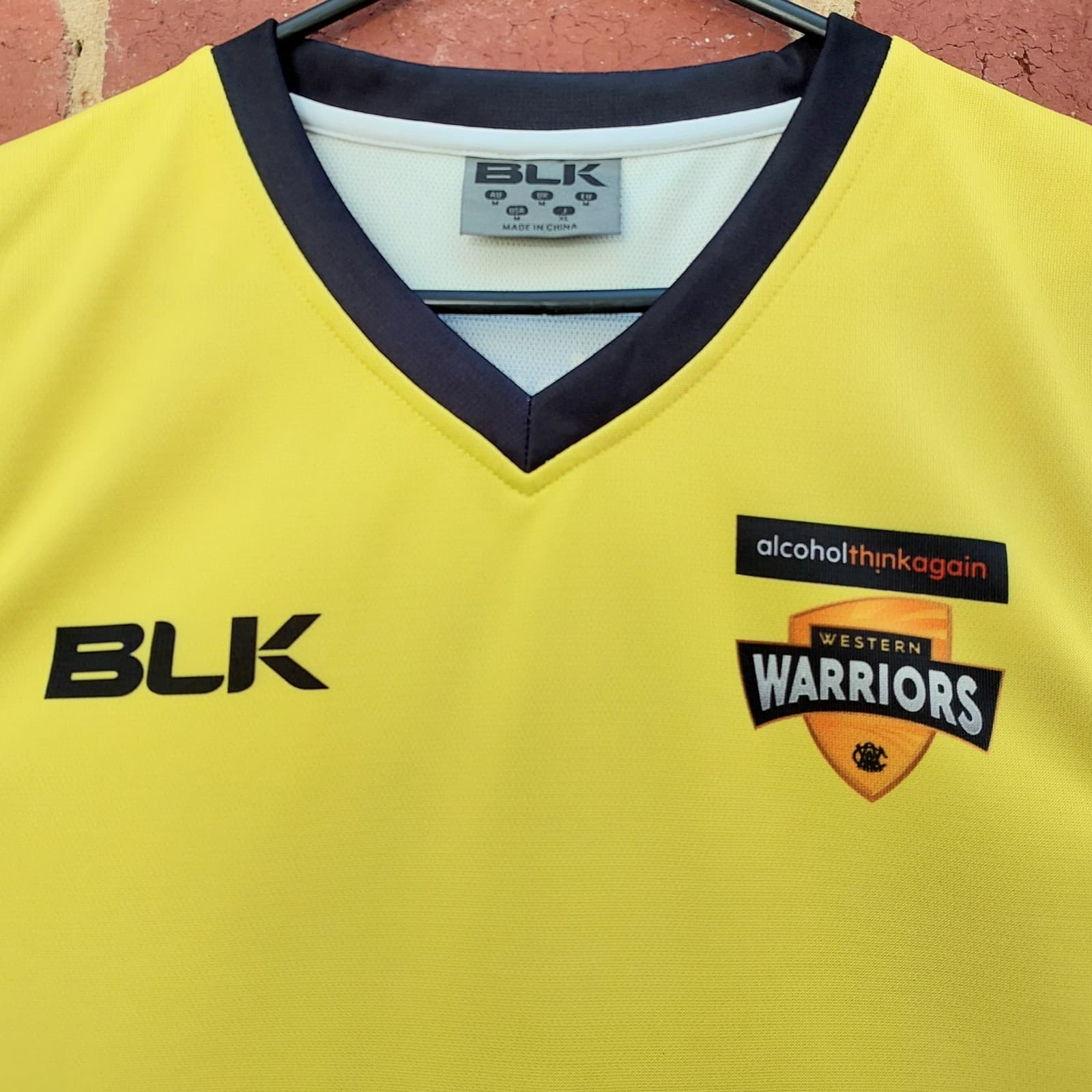 PLAYER WORN BLK Klinger #7 WESTERN WARRIORS ODI One Day Cricket Jersey Vest 4