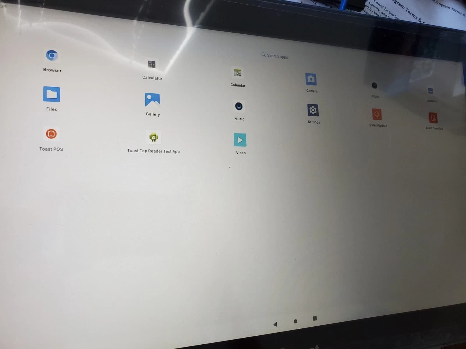 Toast Flex POS 15" KDS Kitchen Display  System Touch Screen Android 12 - ELO V4 6