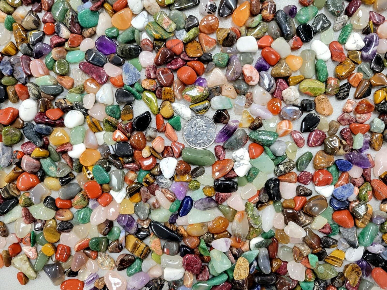 Small Tumbled Crystals Mix Premium Quality Natural Stones Gemstones Bulk 2