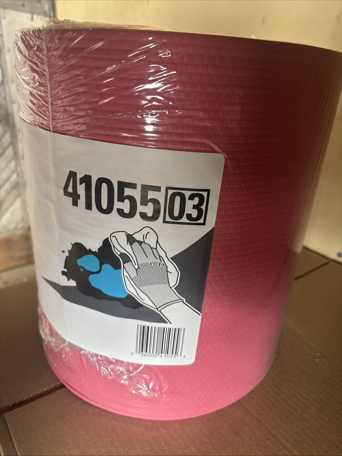 WypAll 41055 Heavy Duty X80 Red Cloths: One Jumbo Roll of 475 Sheets 2